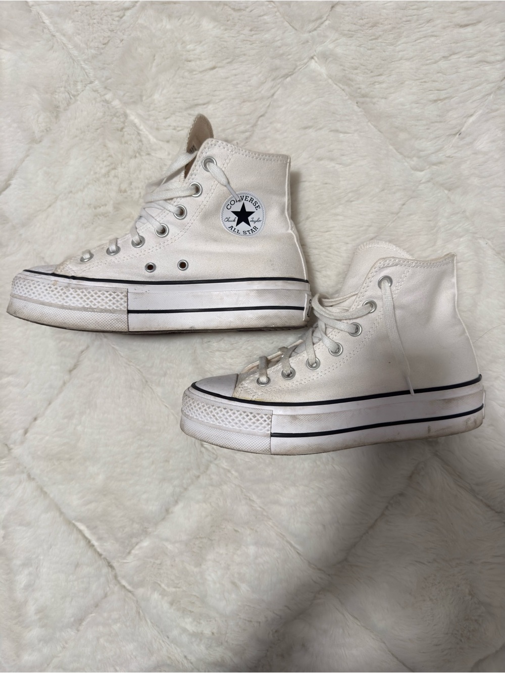 Womens Converse Chuck Taylor all star high top platform sneakers